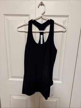 lululemon athletica Black Racerback Nulu Performance Tank